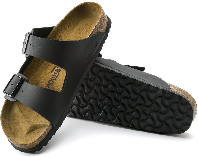 Sandali neri Birkenstock Arizona SL: dettaglio suola