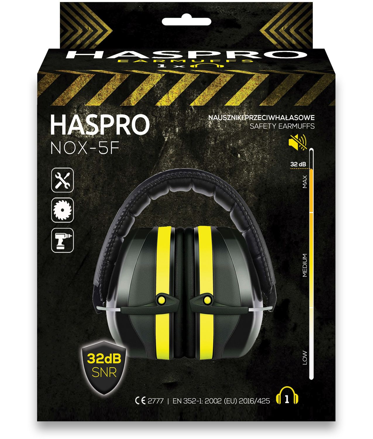 scatola cuffie NOX-5F