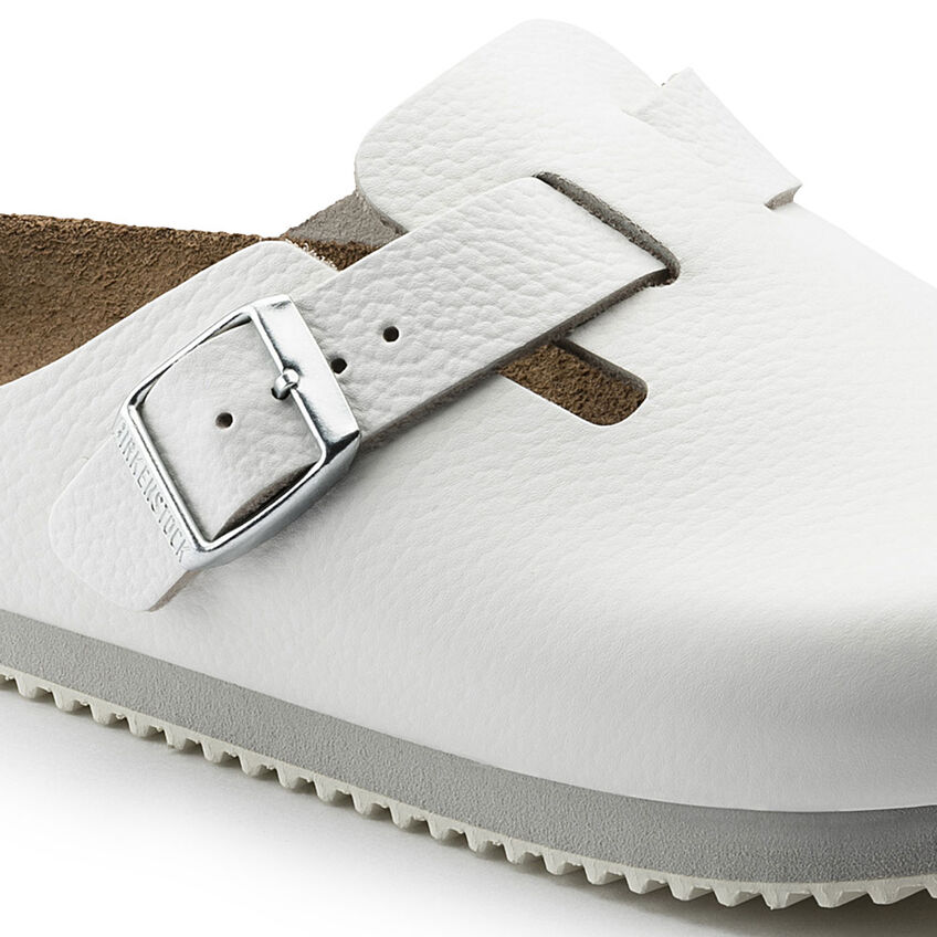 Zoccoli da lavoro Birkenstock Boston SL: dettaglio cinturino