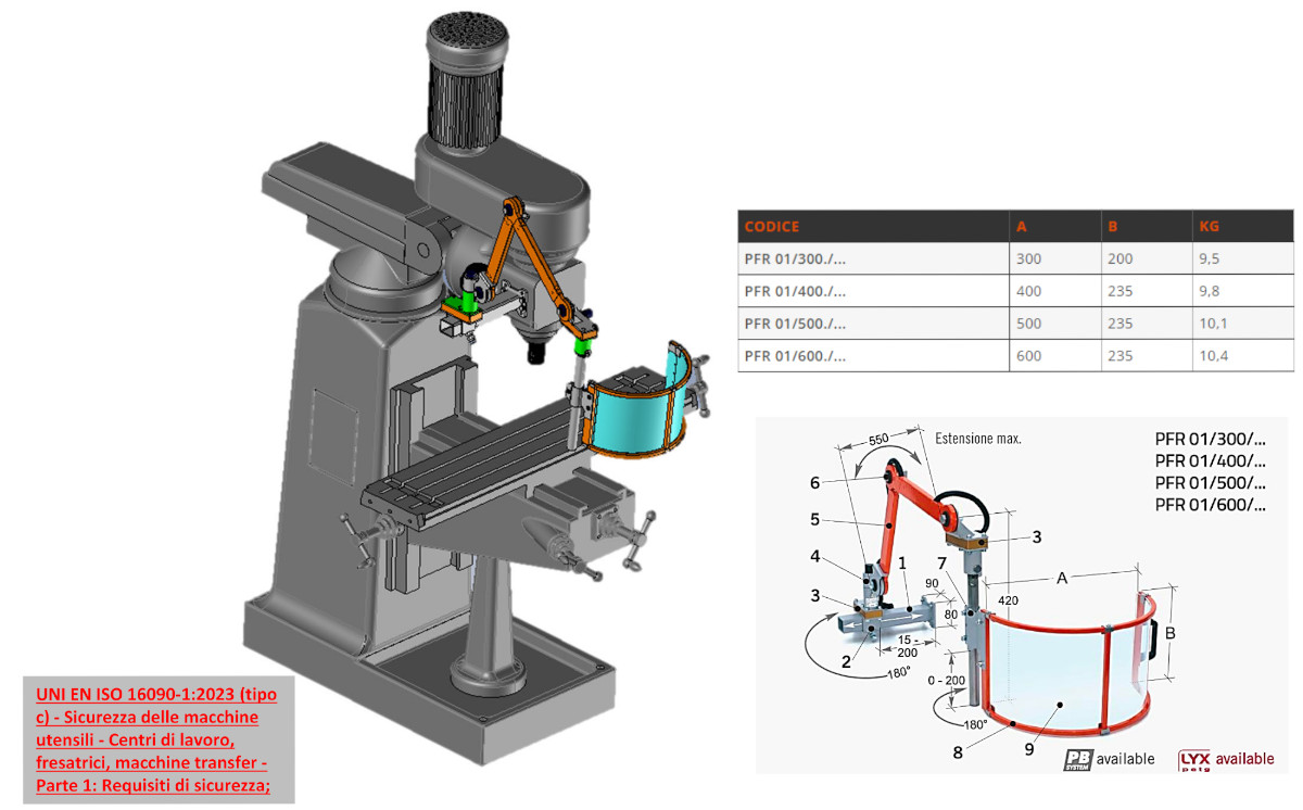 disegno tecnico PFR01