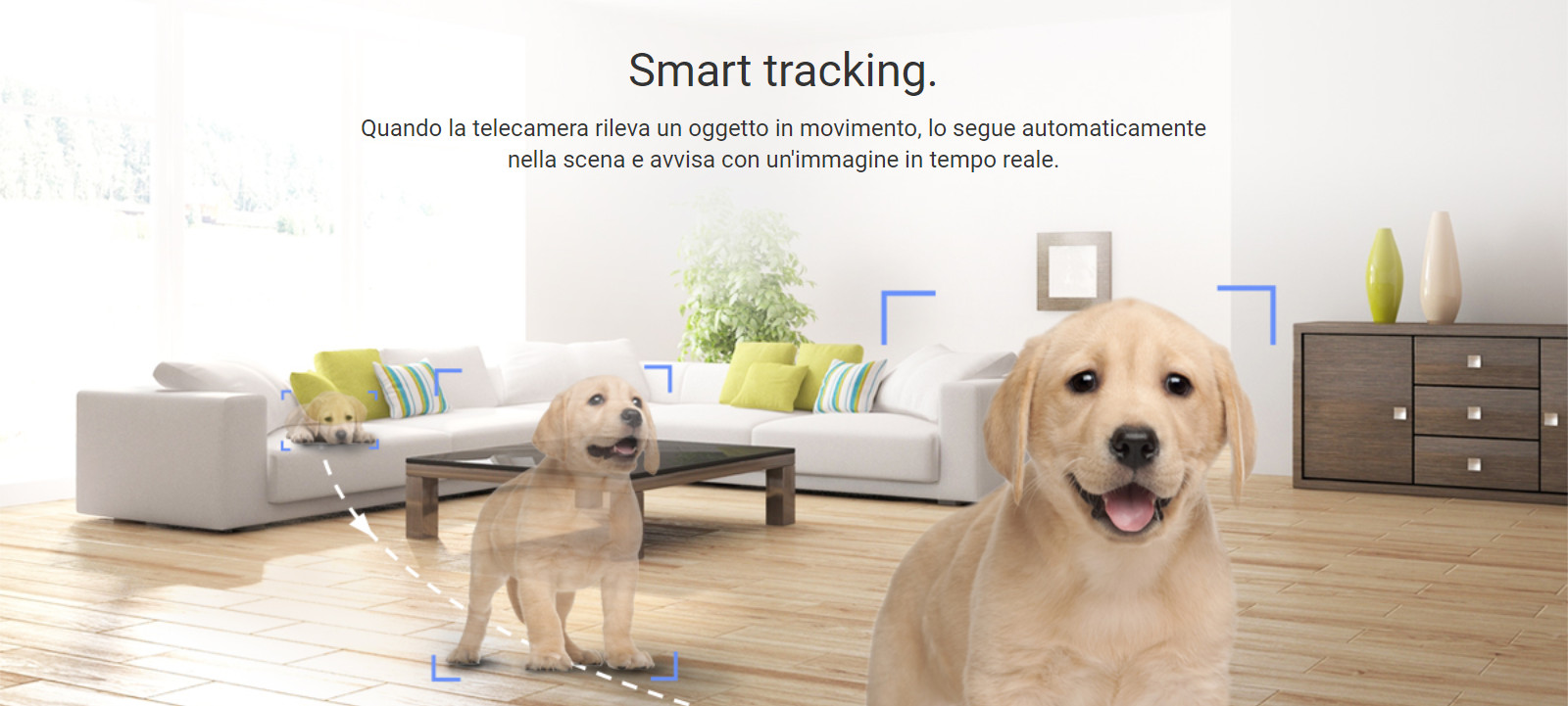 telecamera TY1 smart tracking