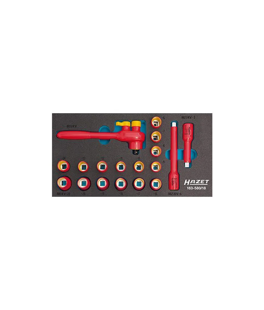 Alloggiamenti con utensili VDE Safety-Insert-System HAZET