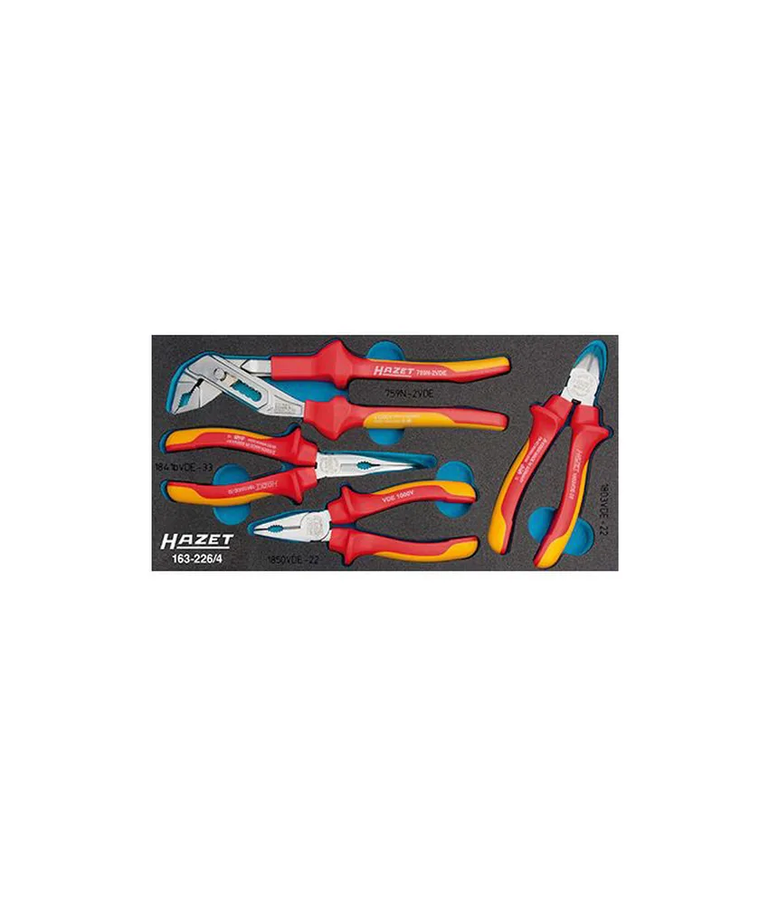 Alloggiamenti con utensili VDE Safety-Insert-System HAZET