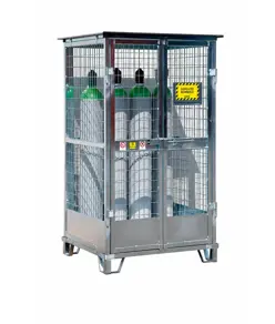 Armadio deposito per bombole gas compressi ABC STORAGE