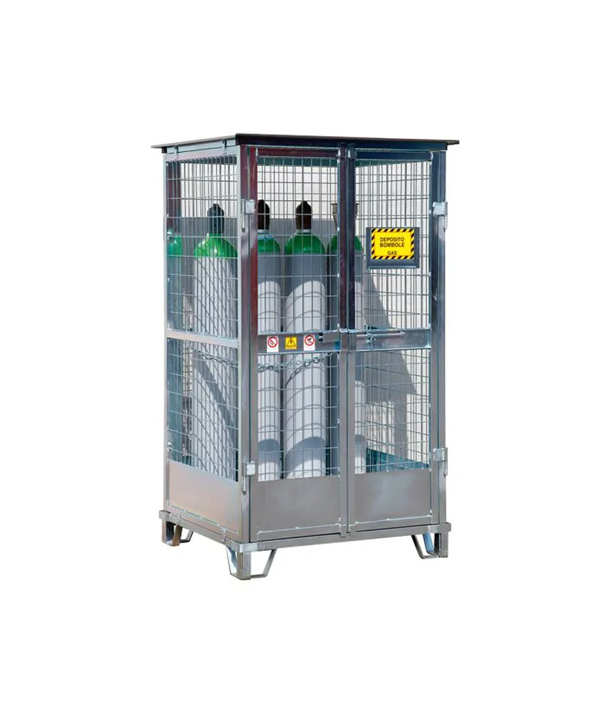 Armadio deposito per bombole gas compressi ABC STORAGE