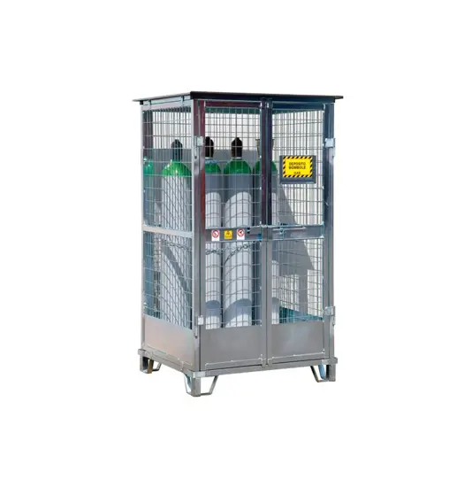 Armadio deposito per bombole gas compressi ABC STORAGE