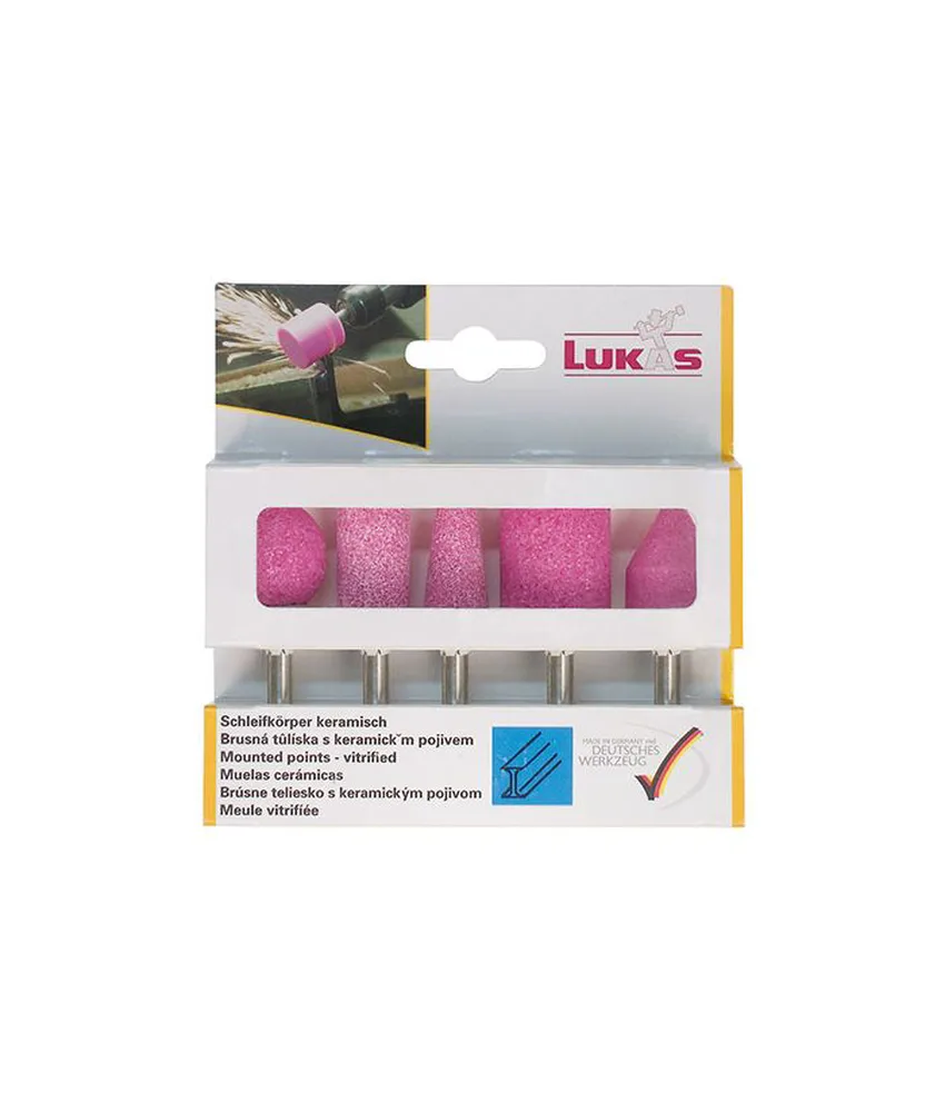 Assortimenti di mole abrasive LUKAS