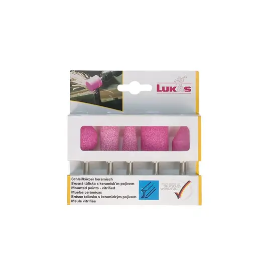 Assortimenti di mole abrasive LUKAS