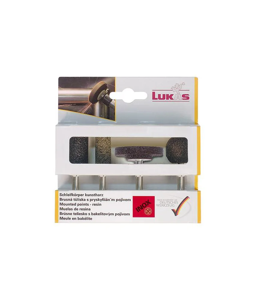 Assortimenti di mole abrasive LUKAS