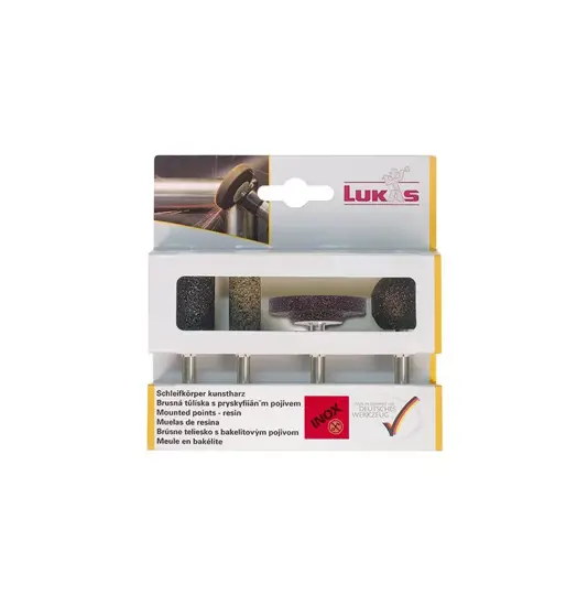 Assortimenti di mole abrasive LUKAS