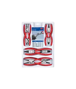 Assortimenti di pinze per anelli di sicurezza Knipex
