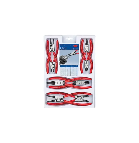 Assortimenti di pinze per anelli di sicurezza Knipex