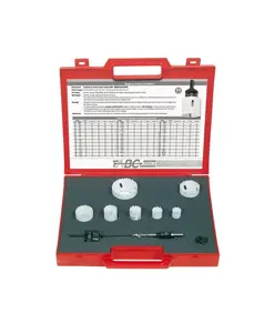 Assortimenti di seghe a tazza ed accessori ABC TOOLS