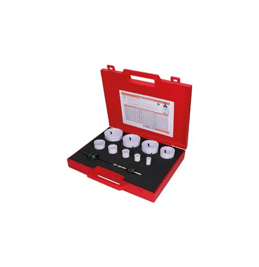 Assortimenti di seghe a tazza ed accessori ABC TOOLS