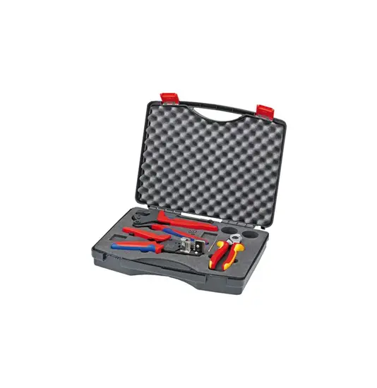 Assortimenti di utensili per impianti fotovoltaici Knipex
