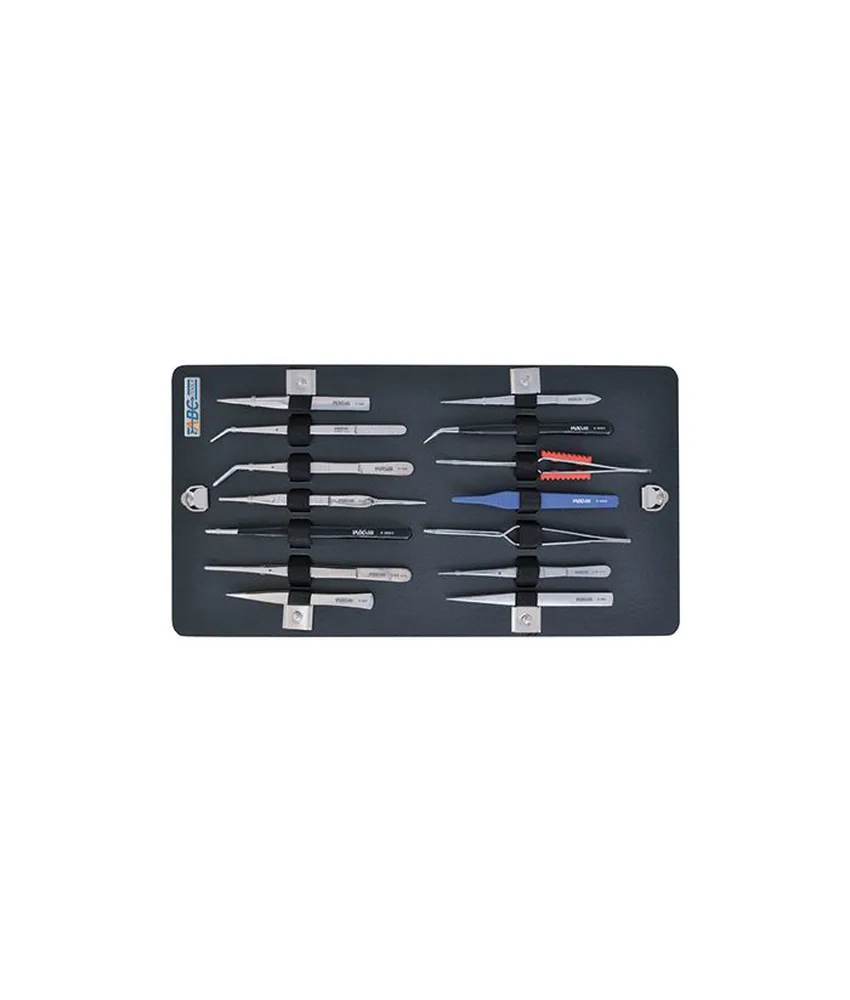 Assortimento di pinzette ABC TOOLS