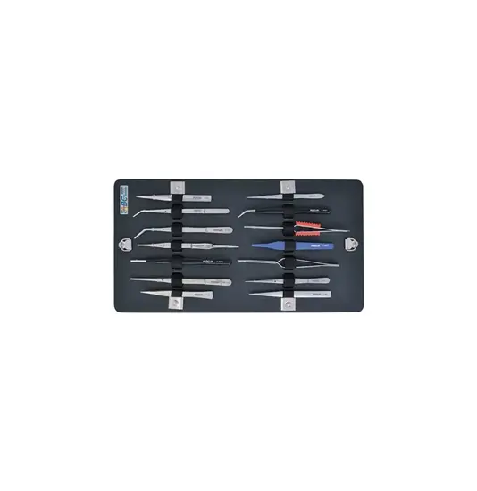 Assortimento di pinzette ABC TOOLS