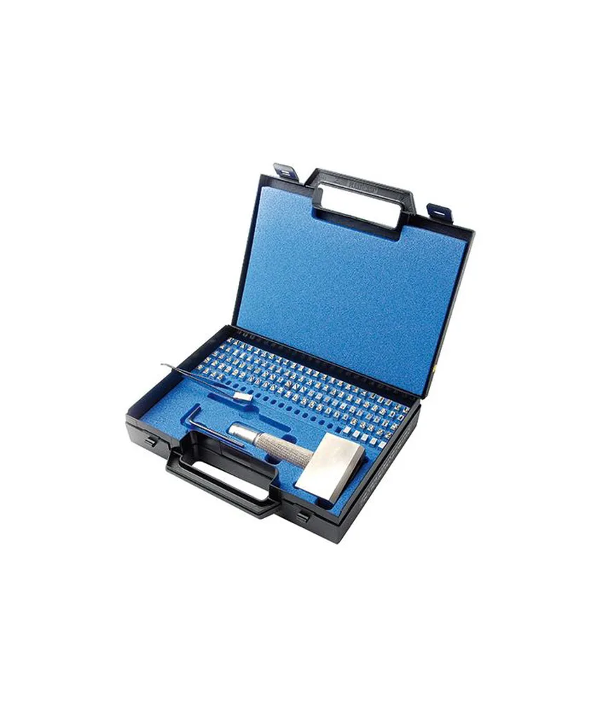 Assortimento di punzoni alfanumerici ABC TOOLS