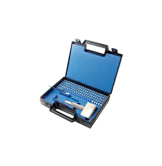Assortimento di punzoni alfanumerici ABC TOOLS