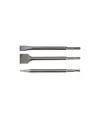 Assortimento di scalpelli per martelli scalpellatori elettrici ABC TOOLS