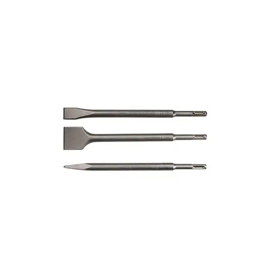 Assortimento di scalpelli per martelli scalpellatori elettrici ABC TOOLS