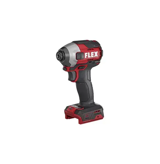 Avvitatore a percussione a batteria con meccanismo di espulsione bit FLEX