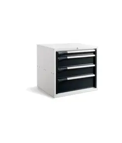 Banchi da lavoro ad altezza regolabile con piano in legno ABC STORAGE