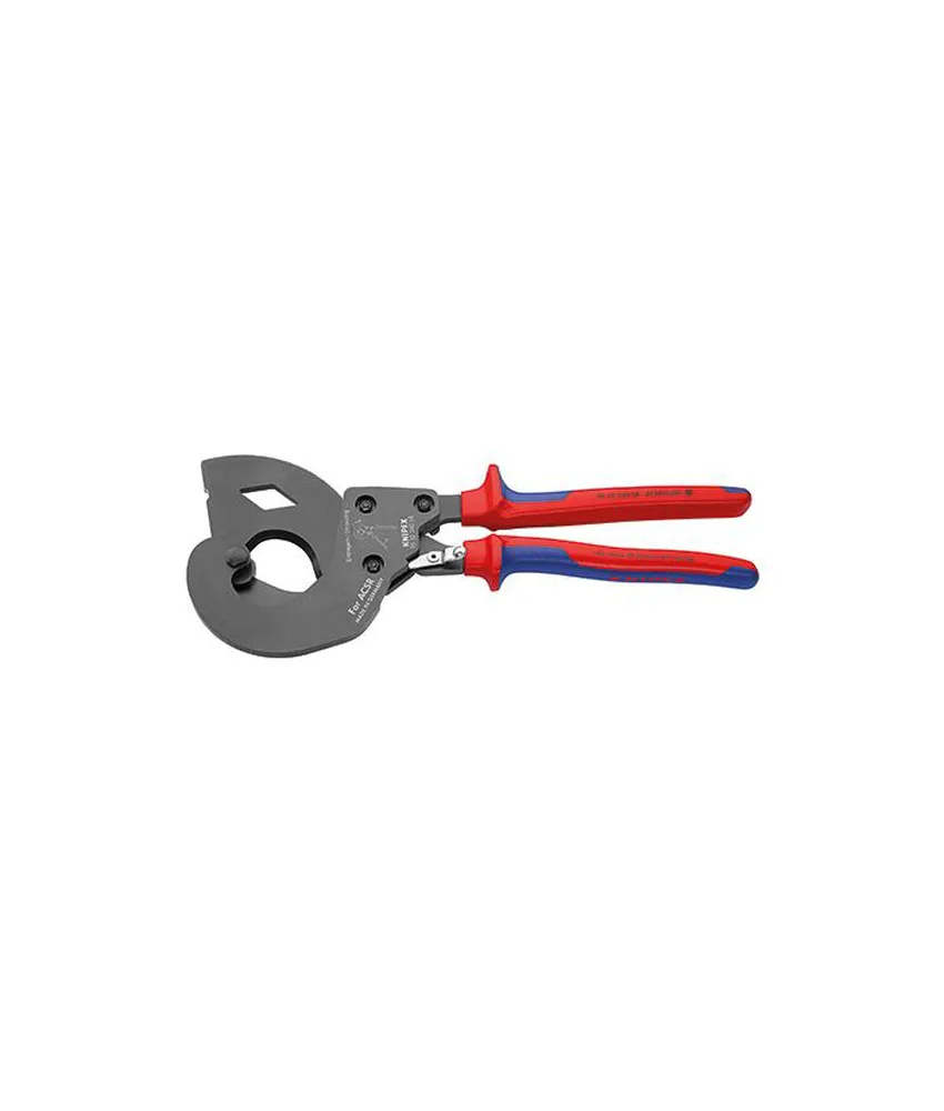 Cesoia a cremagliera per cavi ACSR Knipex