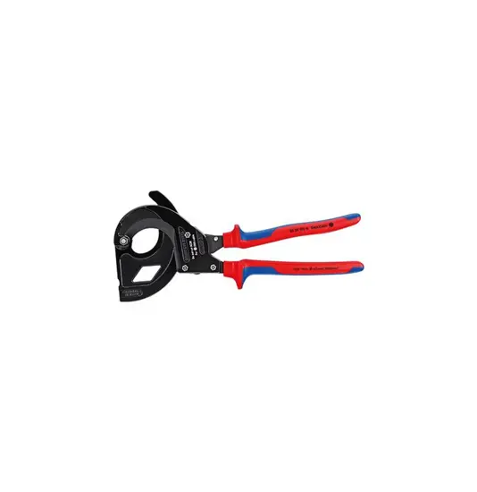 Cesoie a cremagliera per cavi elettrici Knipex