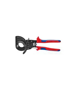 Cesoie a cremagliera per cavi elettrici Knipex