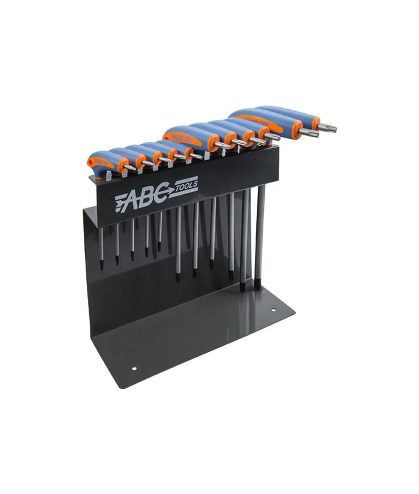 Chiavi a «T» fisse maschio per viti «TORX » [sede torx] ABC TOOLS