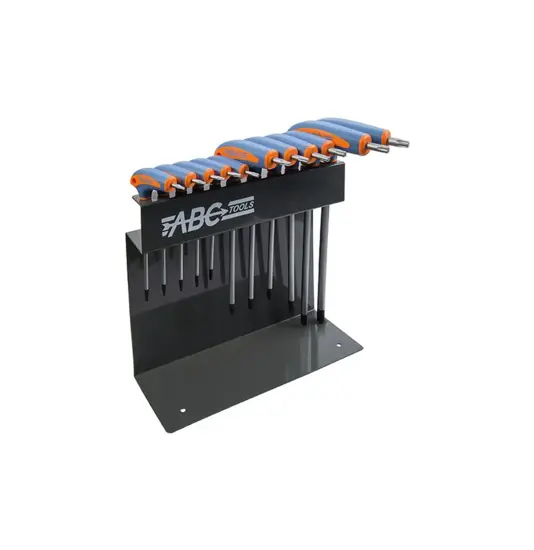 Chiavi a «T» fisse maschio per viti «TORX(R)» [sede torx] ABC TOOLS