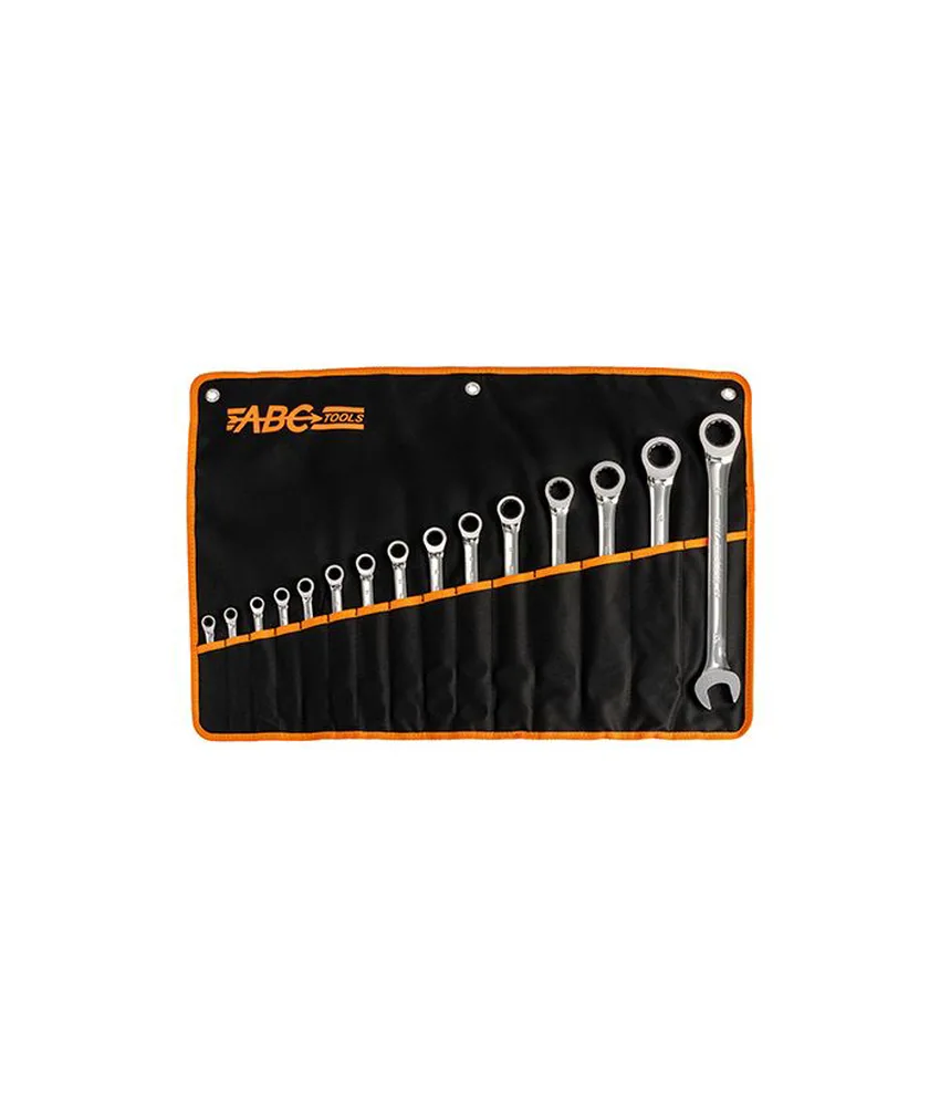 Chiavi combinate con cricchetto ABC TOOLS
