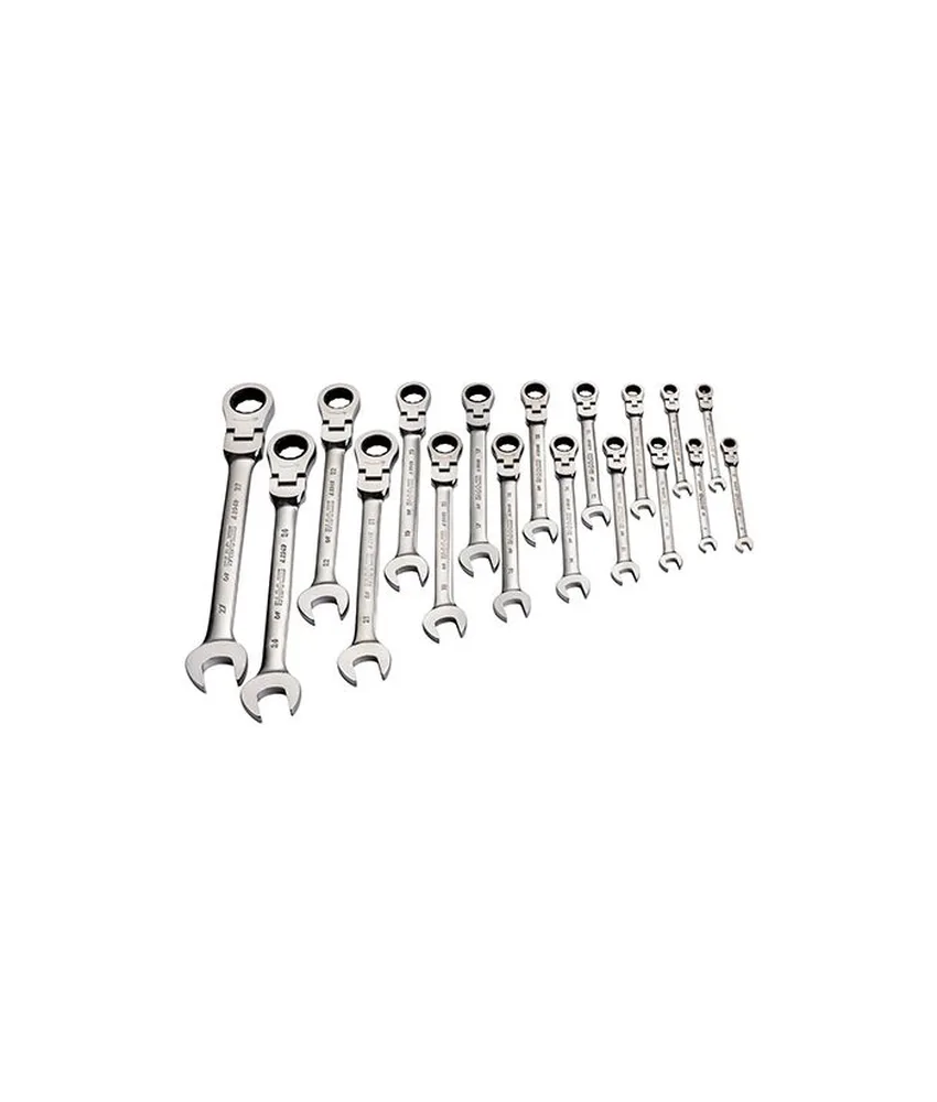 Chiavi combinate con cricchetto ABC TOOLS