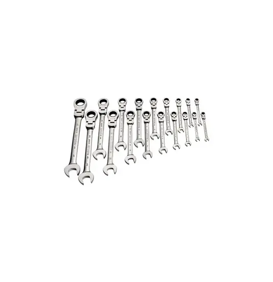 Chiavi combinate con cricchetto ABC TOOLS