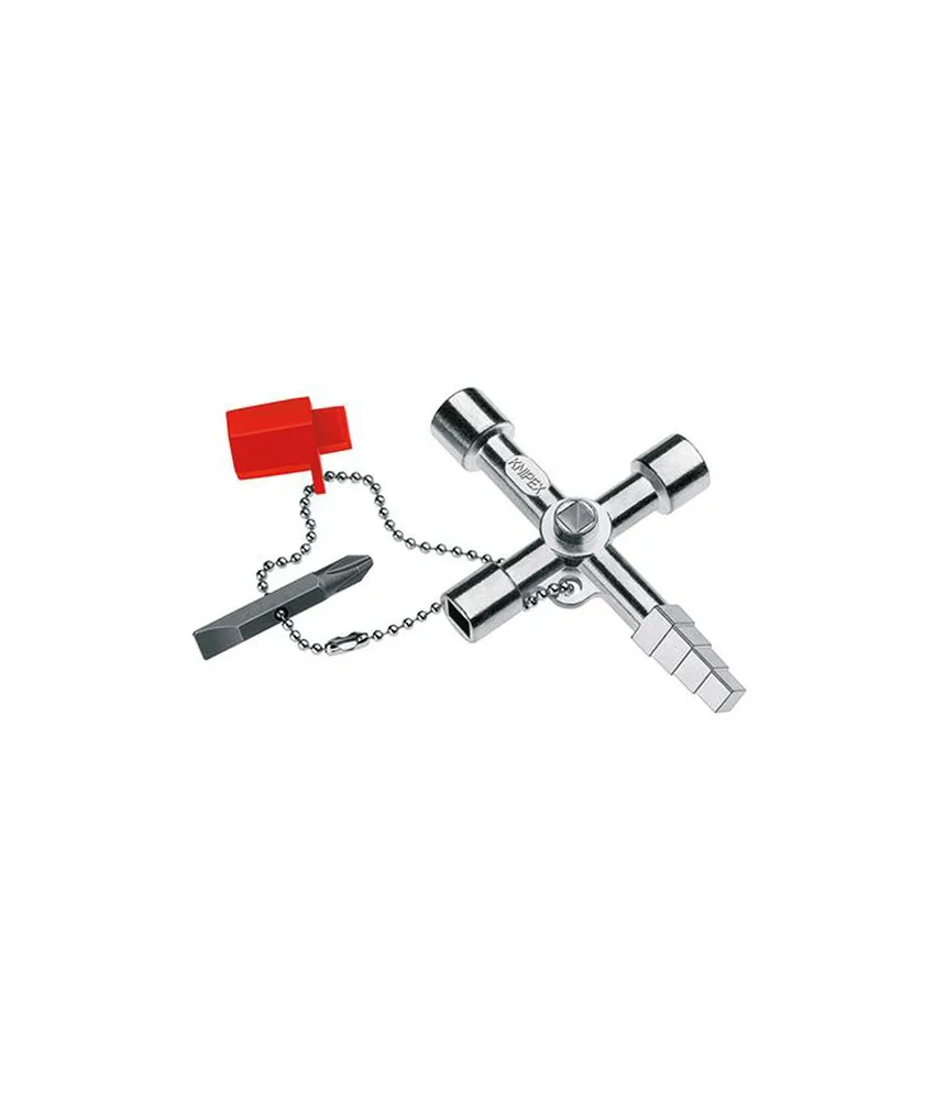 Chiavi universali per armadi elettrici e quadri Knipex