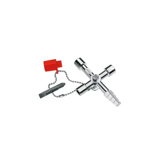 Chiavi universali per armadi elettrici e quadri Knipex