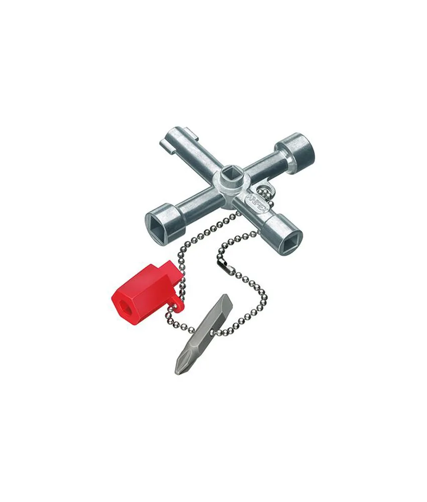 Chiavi universali per armadi elettrici e quadri Knipex