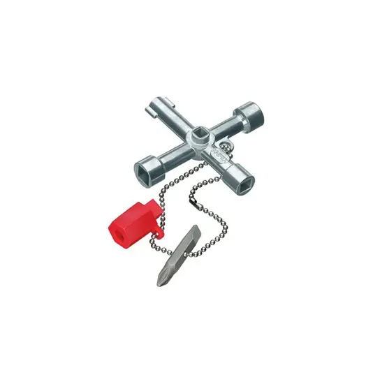 Chiavi universali per armadi elettrici e quadri Knipex