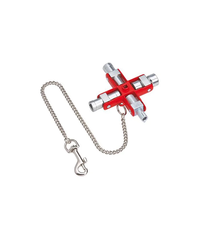 Chiavi universali per armadi elettrici e quadri Knipex