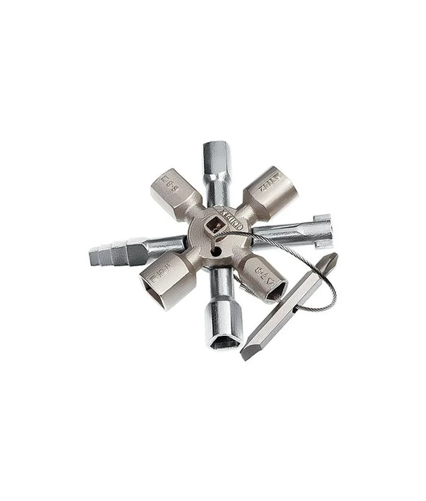 Chiavi universali per armadi elettrici e quadri Knipex