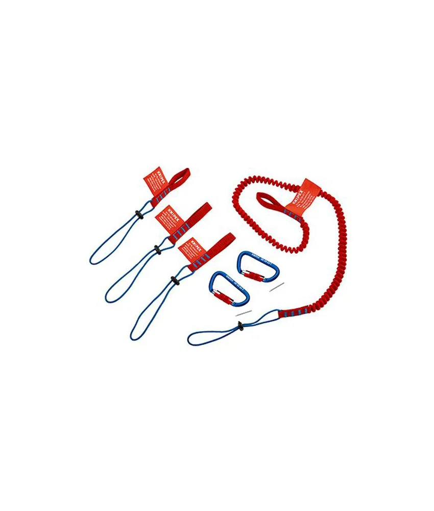 Cordini elastici per ancoraggio utensili Knipex