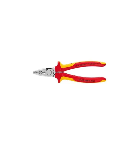 Crimpatrice per terminali a bussola Knipex