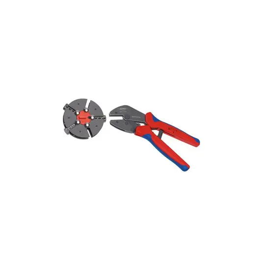 Crimpatrici per capicorda con matrici intercambiabili Knipex