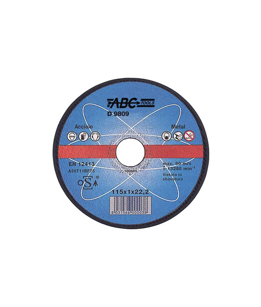 Dischi abrasivi per macchine portatili ABC TOOLS