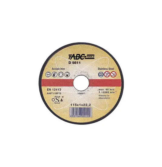 Dischi abrasivi per macchine portatili ABC TOOLS