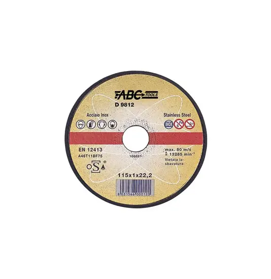 Dischi abrasivi per macchine portatili ABC TOOLS