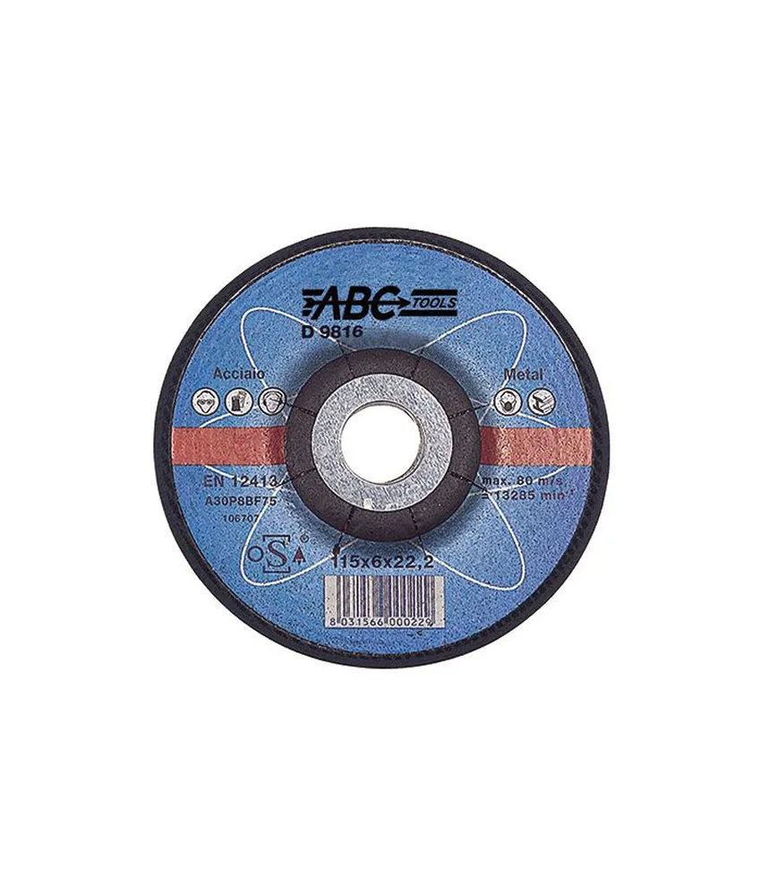 Dischi abrasivi per macchine portatili ABC TOOLS