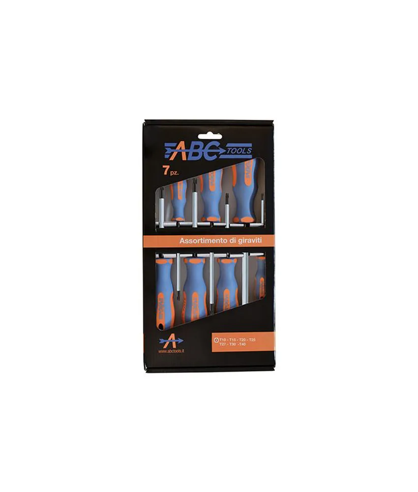 Giraviti per viti «TORX » tamper resistant ABC TOOLS