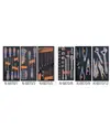 kit alloggiamenti completi di utensili ABC TOOLS